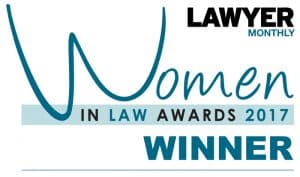 2017 Women in Law Awards Winner