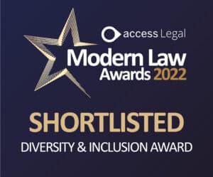 2022 Modern Law Awards Diversity and Inclusion Award