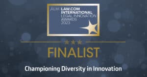 2023 Legal Innovation Awards, Championing Diversity