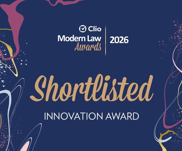 2026 Modern Law Awards Shortlisted, Innovation Award